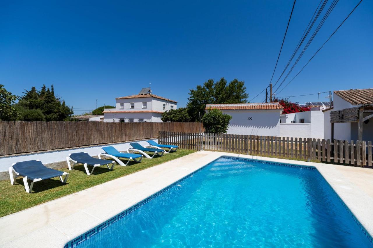 Casa Carlos Con Piscina Privada En Conil Conil De La Frontera Exterior foto
