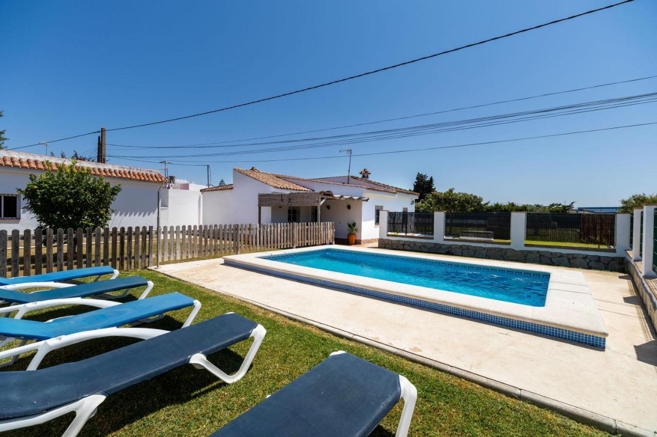 Casa Carlos Con Piscina Privada En Conil Conil De La Frontera Exterior foto